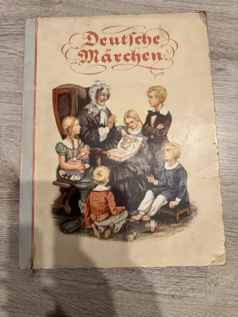 DEUTSCHE MÄRCHEN 1939 Kinderbuch Antik Sammeln & Seltenes Sammlerstück