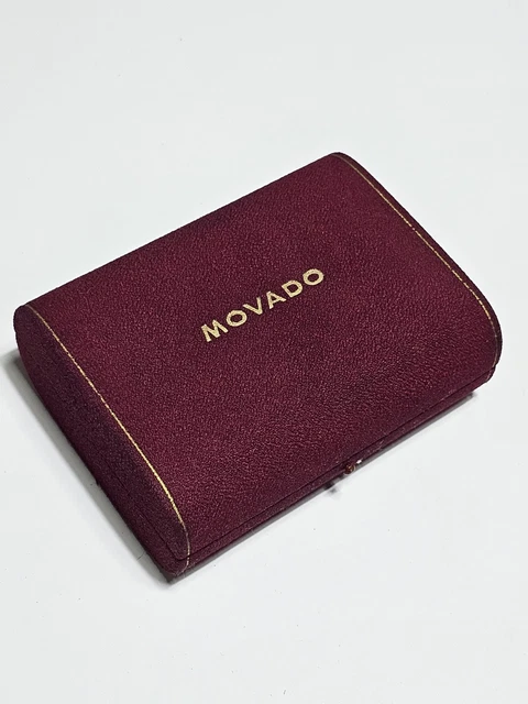 Ancienne Boîte D'Origine Pour Montre Movado - Occasion - Pour Collection Ou Cadeau