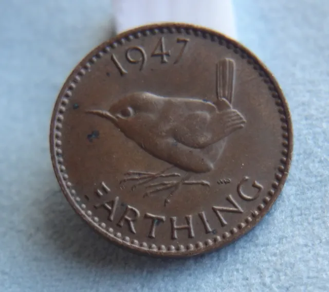 Great Britain 1947 FARTHING (Bronze)