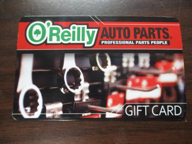 $100.00 O'REILLY Auto Parts Gift Card Merchandise Credit BALANCE $100.00