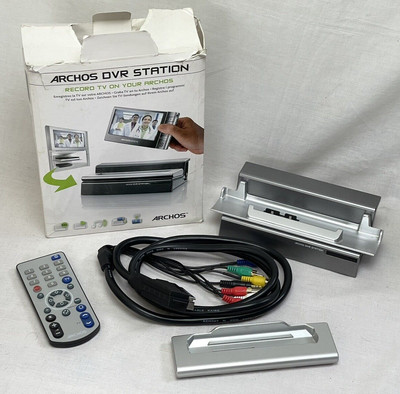 ARCHOS DVR Stazione Dock Gen 5 ORIGINALE 5th supporti di ancoraggio Remote AV USB 