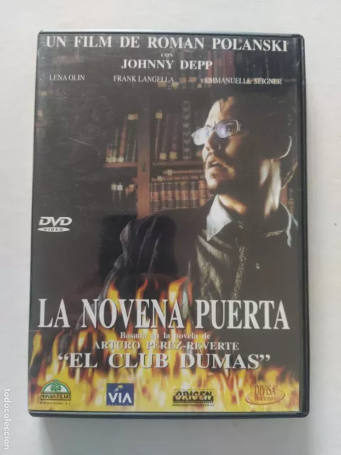 Dvd La Novena Puerta - Roman Polanski, Johnny Depp - Leer Descripcion (230)