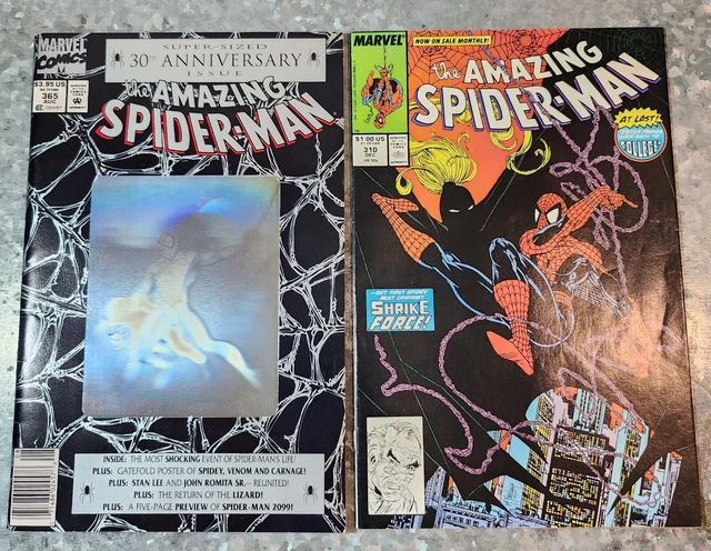 Amazing Spider-Man #310 & #365 1st 2099 Appearance MacFarlane Newsstand