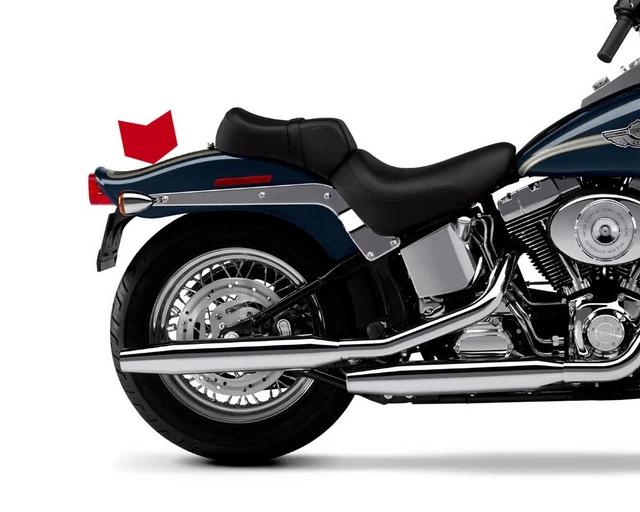 HARLEY DAVIDSON 100TH Anniversary Softail FXST rear fender decals ...