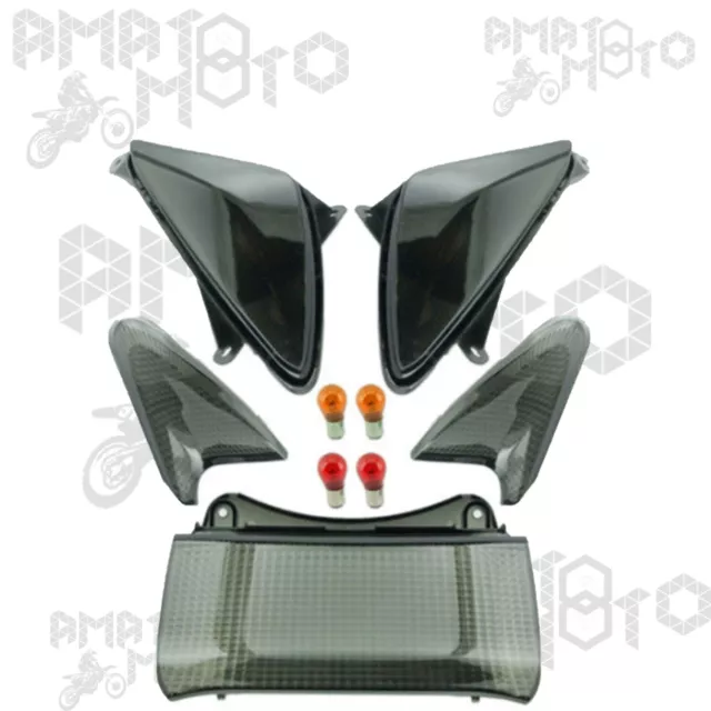 77206373H Kit Gemme + Frecce Anteriori "Black" Yamaha Tmax 500 2001/2006