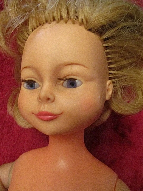 RARE POUPÉE MANNEQUIN ancienne Francie De Mattel Tenue dans le vent EUR