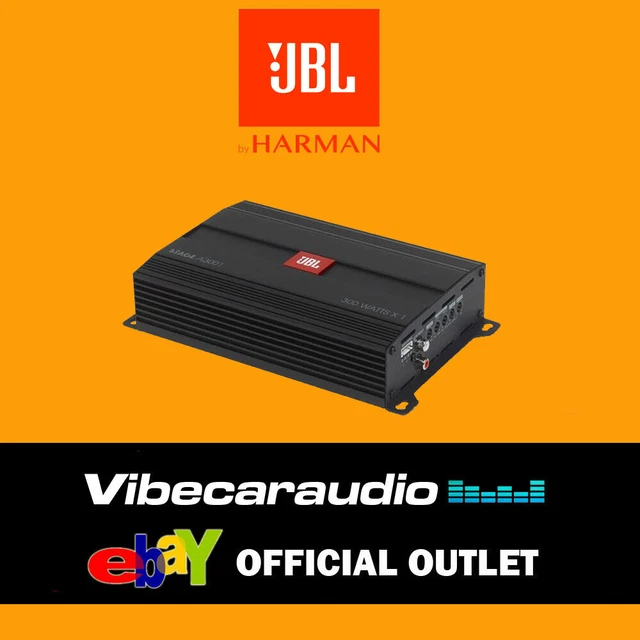 JBL STAGE A3001 1 Channel Monoblock Amplifier Car Amplifier Bass Amp