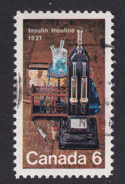 Canada 1971 50th Anniv Discovery of Insulin SG 675 used C452 *COMBINED POST