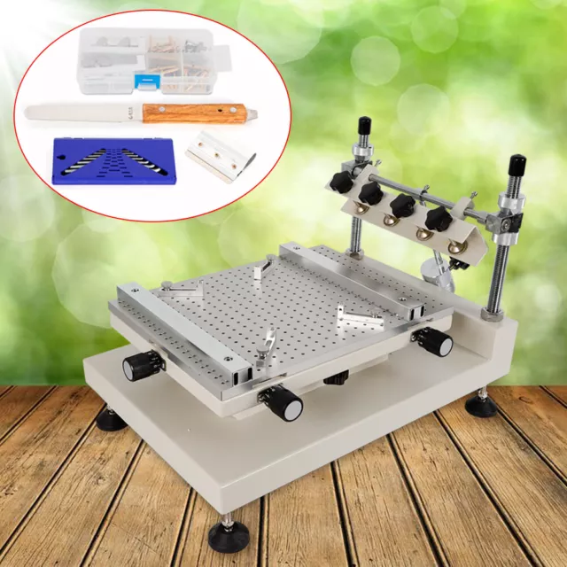 Solder Paste Printer PCB SMT Stencil Printer Manual Press Printer High Accuracy