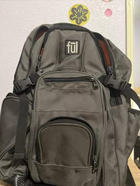 Ful Tennman Laptop backpack - Gray Black