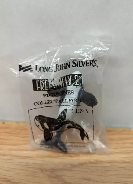 FREE WILLY 2 1995 Long John Silver's - Luna - Orca Whale Toy - New $19. ...