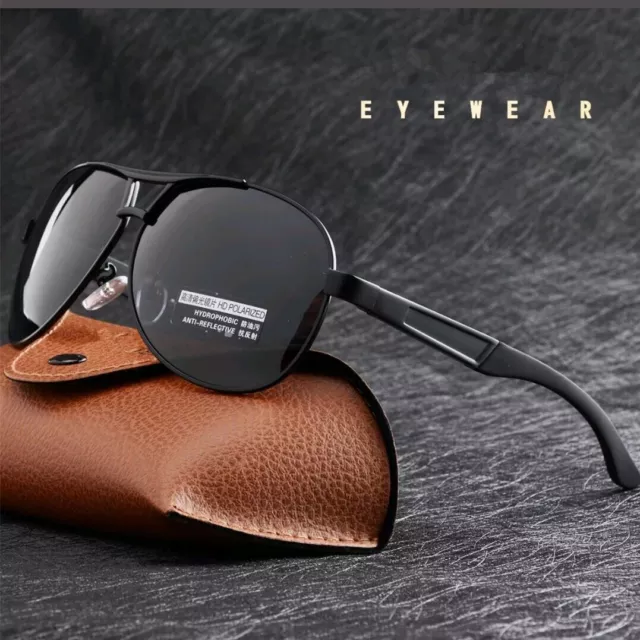 Mens Fashion Driving Glasses Polarized Sunglasses UV400 Outdoor Sports Eyewear