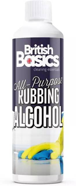 Britishbasics All Purpose Rubbing Alcohol | Isopropyl 99% Pure Isopropanol IPA f