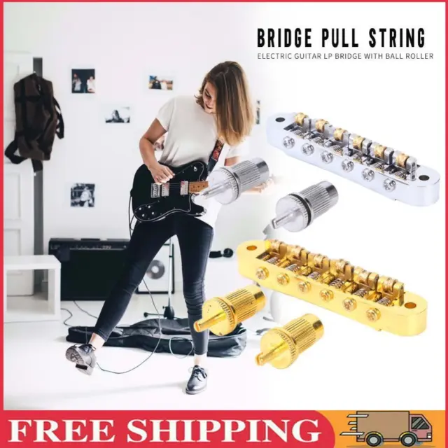 Tune-O-Matic Roller Saddle Electric Guitar Bridge for LP EPI Guitar Accessories
