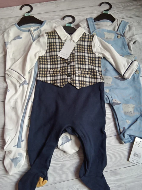 baby boys clothes 0-3 months bundle