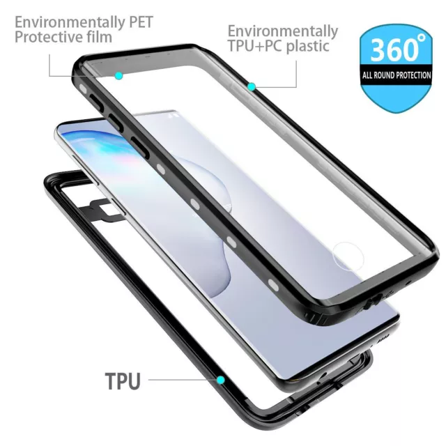 For Samsung Galaxy Note 10/10 Plus Case Waterproof Shockproof Heavy Duty Cover 2