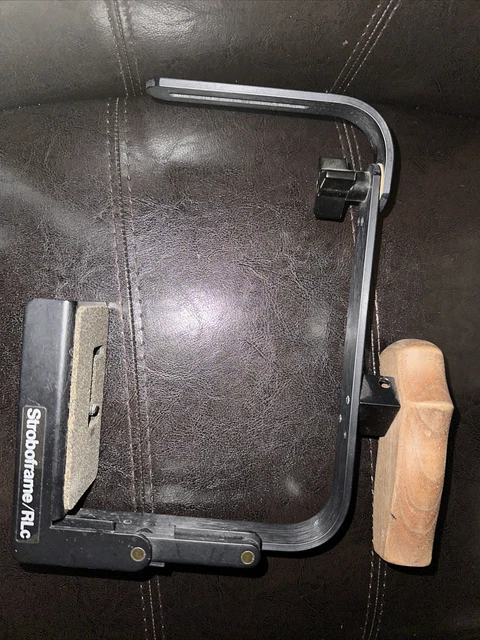 Stroboframe RLc Wooden Grip Camera Flash Bracket For Medium format cameras