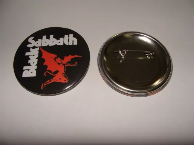 BADGE 56mm  BLACK SABBATH