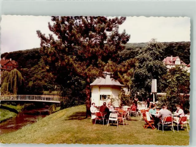39815333 - 3202 Bad Salzdetfurth Kurpark mit Lammebruecke Foto Original aus