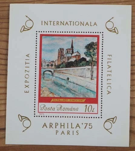 1975 Rumänien; 200 Blocks ARPHILA ?75, postfrisch/MNH, Bl. 120, ME 600,- 2