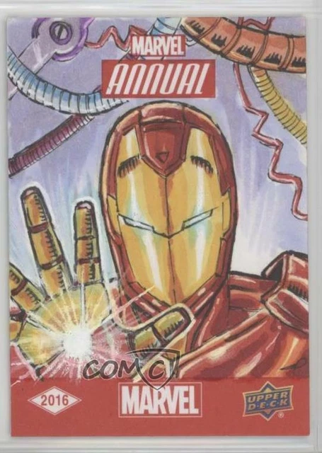 2016 Upper Deck Marvel Annual Sketch Cards 1/1 Alex Lugo #SKT Auto Sketch p1l