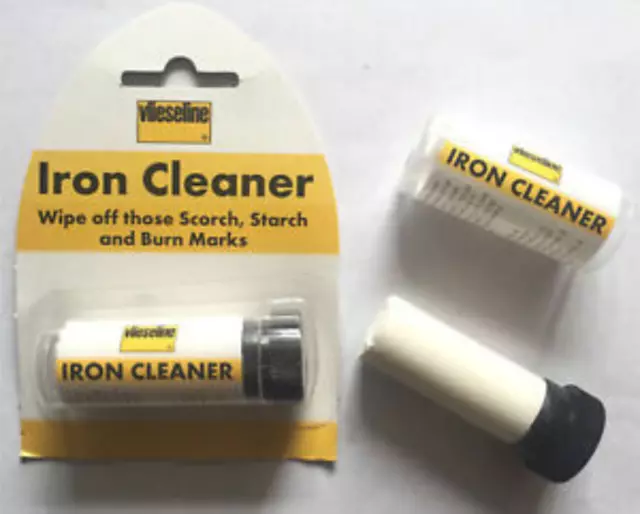 Iron Cleaner Stick Vilene Steam Soleplate Remover Scorch Starch Burn Black Marks