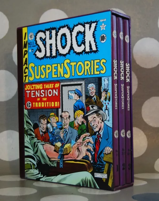 shock suspenstories Set Russ Cochran EC Library Hardcover with Slipcase