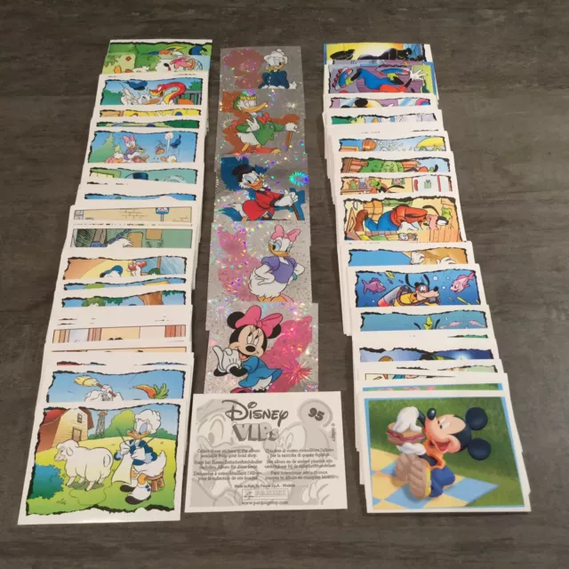 DISNEY VIPs - Mickey et Donald 2005 - Lot de 8 images Stickers Panini au choix!