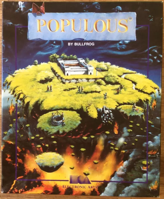 Populous / Commodore Amiga 3,5“ Diskette / Electronic Arts