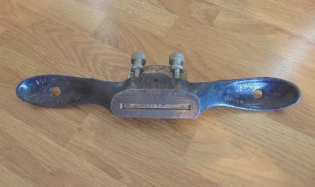VINTAGE STANLEY no 151 ADJUSTABLE SPOKE SHAVE 3