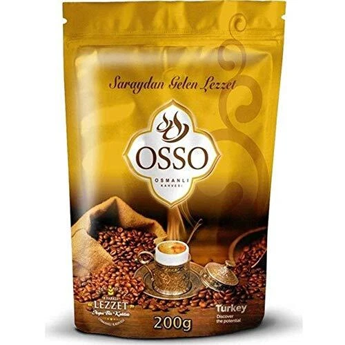 4 x 200gr Osso Ottoman Coffee 8 en 1 café turco - aromatik Osmanli Kahve
