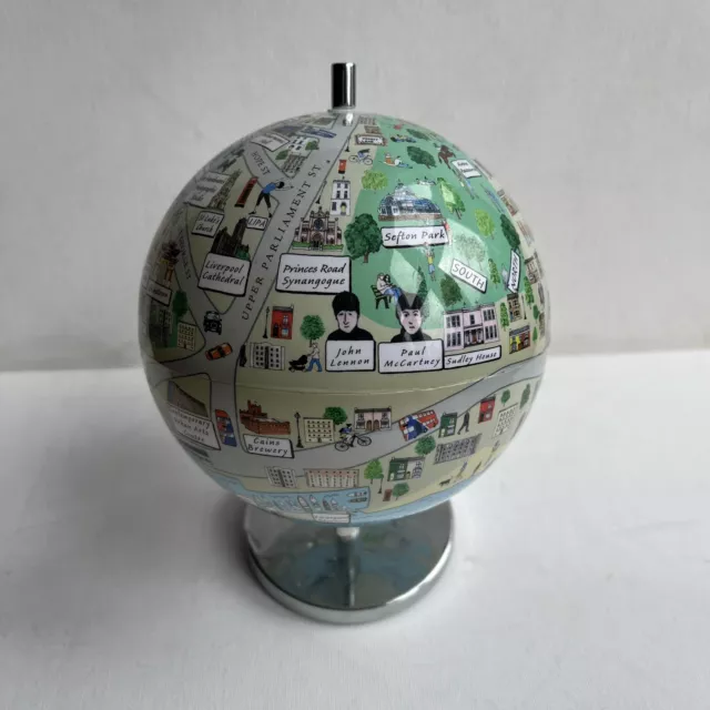 Globee Liverpool City Centre Landmarks Novelty Globe 3