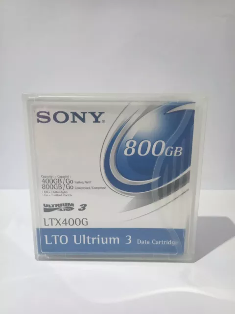 Sony LTX400G - LTO Ultrium 3-400 GB / 800 GB - storage media