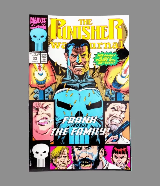 The Punisher War Journal  Comic Book Vol 1 #54  Marvel Comics 1993