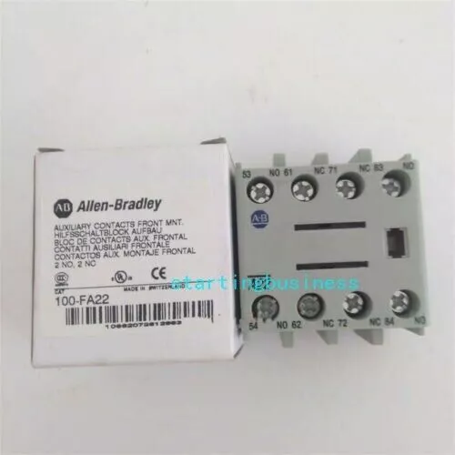 1pc New 100-FA22 replacement For AB Contactor Auxiliary Contact