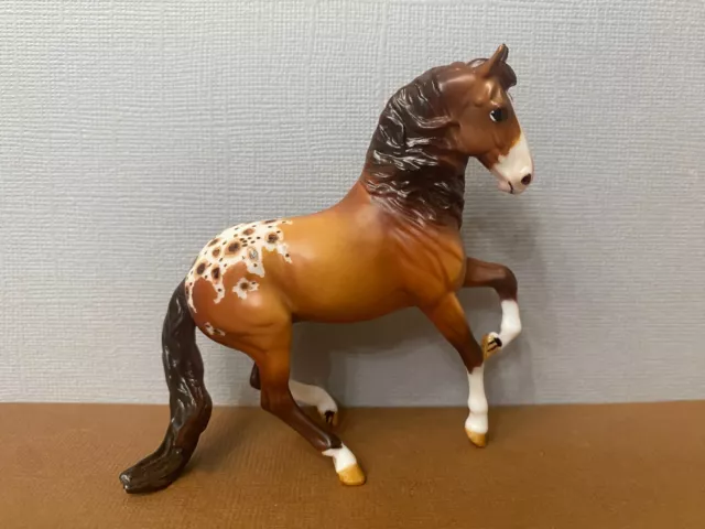 Breyer Stablemate Custom Buckskin Blanket Appaloosa on the Alborozo Mold!