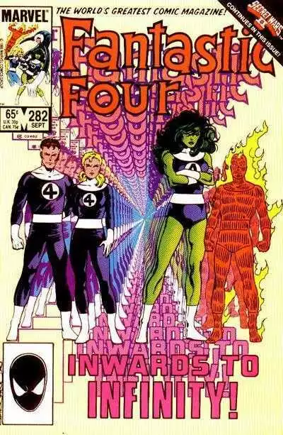 Fantastic Four #282 Marvel 1985 Kk