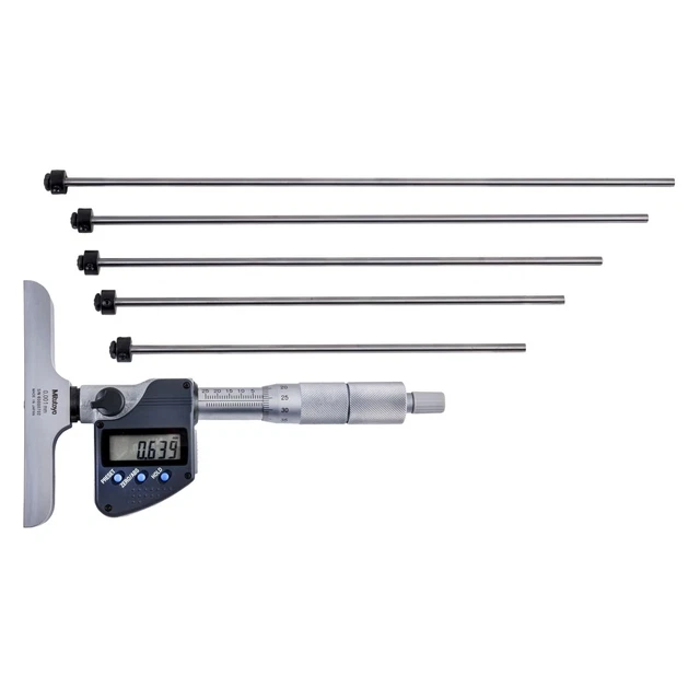 Mitutoyo 329 Series 0 to 150 mm Metric Digital Depth Micrometer