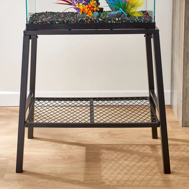 10-15 Gallon Steel Aquarium Stand Fish Tanks Stand Rack Hold Strong Durability
