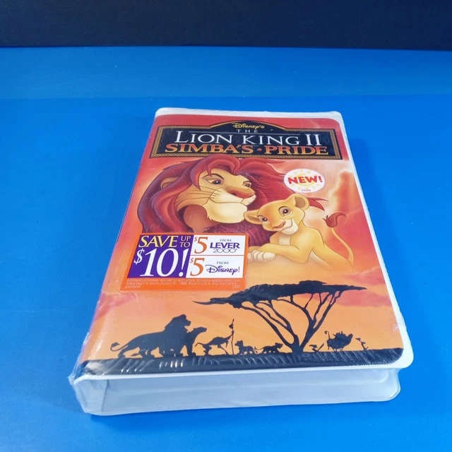 THE LION KING 2 Simba's Pride VHS BRAND NEW FACTORY SEALED £13.69