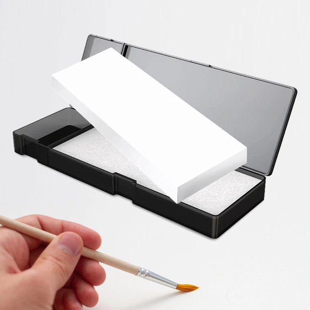 Rockible Plateau De Peinture Acrylique, Plateau De Palette Humide, Palette De Pigments Pour Figurines Miniatures