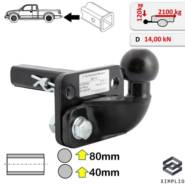 Attelage (boule De Remorquage) Pour Volkswagen Tiguan 1 Phase 2 - Occasion En Bon état - Garantie 12 Mois