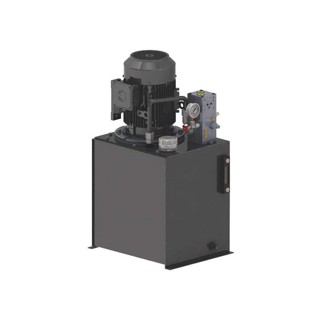 MONARCH T94C405C93F0-01 HPU,15 gal,5 HP,16.0/3.8 gpm,208-230/460