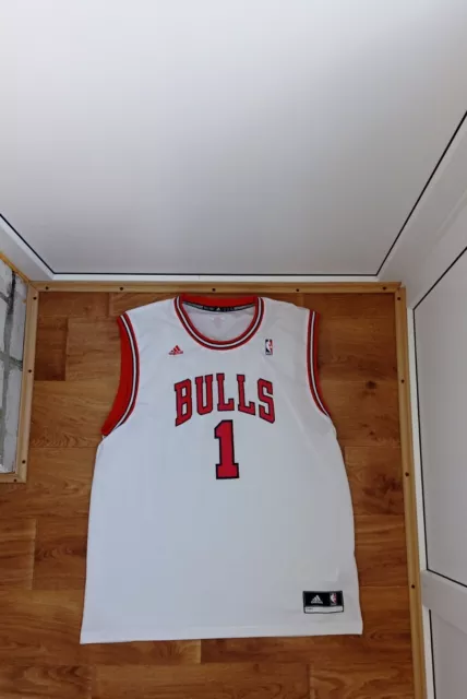 Derrick Rose Chicago Bulls #1 Adidas NBA Basketball Jersey – thefuzzyfelt