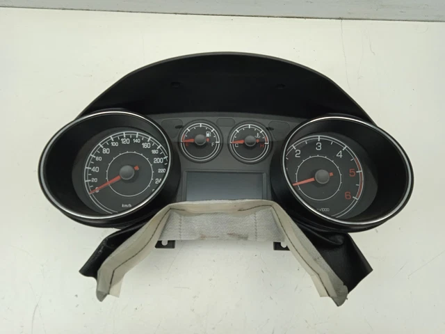 Tableau De Bord LCD Compatible Fiat Punto, Grande Punto, Fiorino, Doblo - Écran Instruments