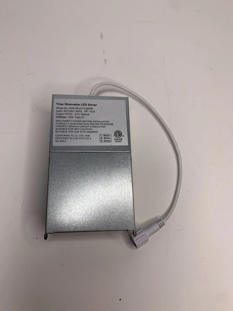G TRIAC DIMMABLE led driver kok-6ejct12sr05 intertek £17.94 - PicClick UK