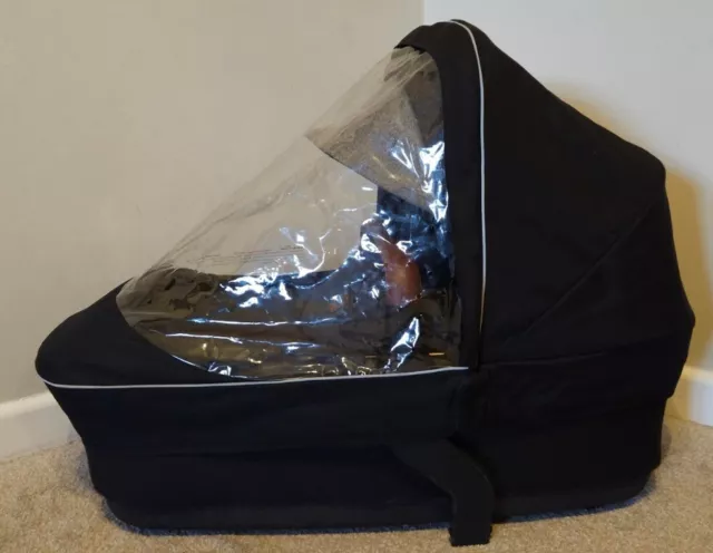 Silver Cross Wave Genuine Carrycot Raincover Free Uk P&P.