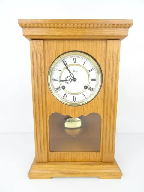 Dutch Vintage Antique JOLEMA Mantel Clock 8 day (Warmink Wuba era)