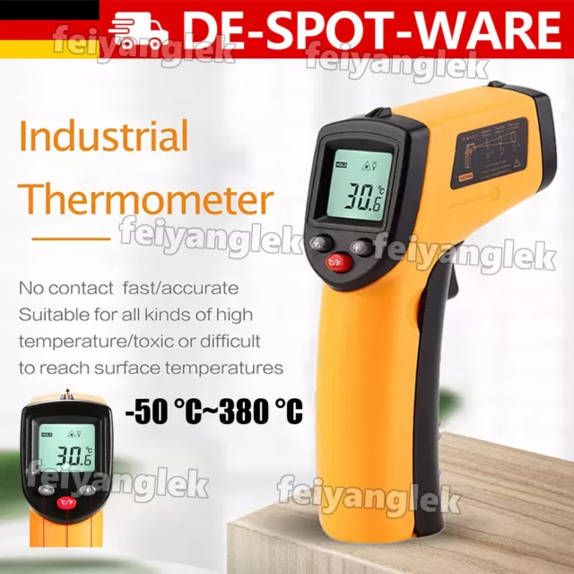 Non-Contact LCD IR Laser Infüred Digital GM320 Temperature Thermometer Gunn