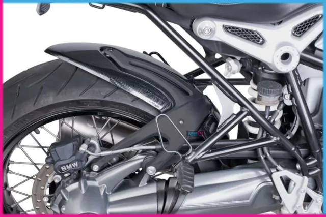 Puig Parafango Posteriore Pour Bmw R Nine T 2018 Carbon Look